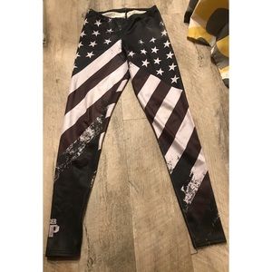American flag leggings
